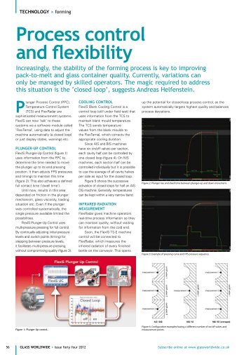 Process control and flexibility - Emhart Glass