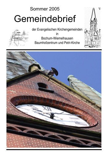 Kurznotiz - Evangelische Petri-Kirchengemeinde in Bochum ...