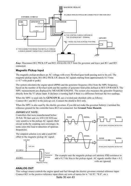 Aggregate Control Unit GENCON II pro - DSL electronic ® GmbH