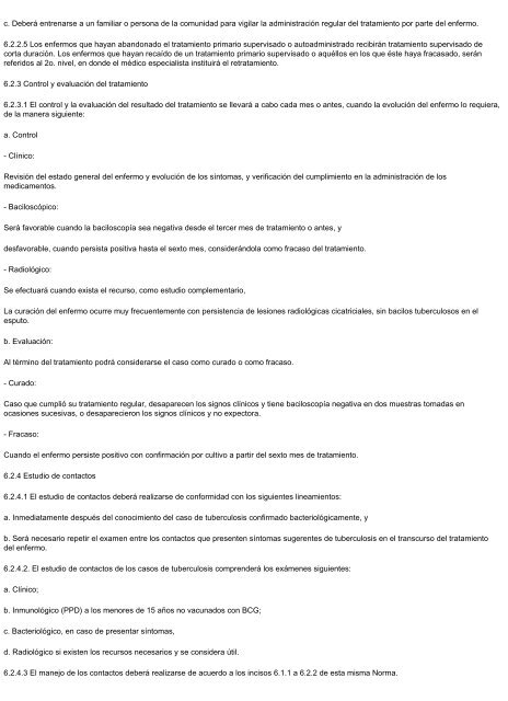 nom-006-ssa2-1993 para la prevención y control de la tuberculosis ...