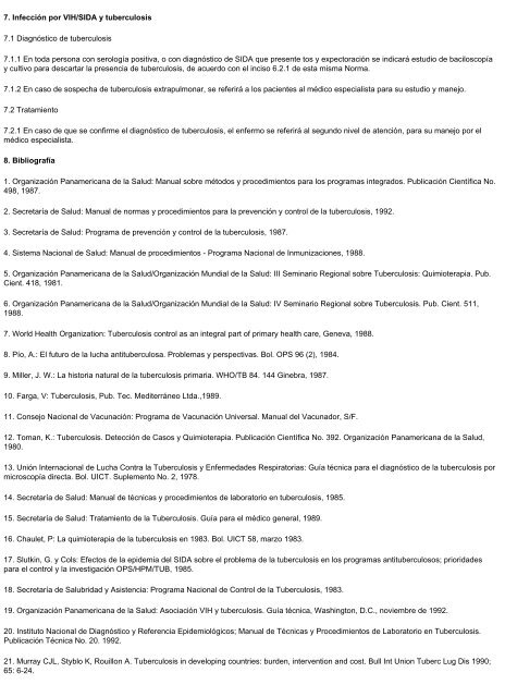 nom-006-ssa2-1993 para la prevención y control de la tuberculosis ...