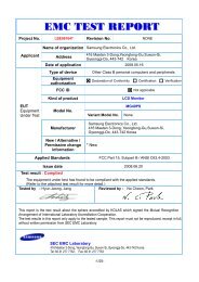 EMC TEST REPORT