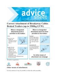 Download Breakaway Cable PDF File - Thomson Caravans