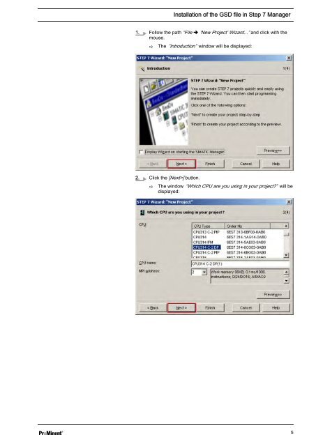 gamma/ L and Sigma with PROFIBUS - ProMinent