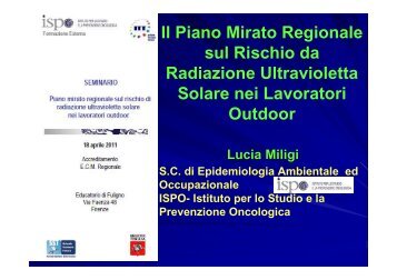 1_ Lucia Miligi - Centro per lo Studio e la Prevenzione Oncologica ...