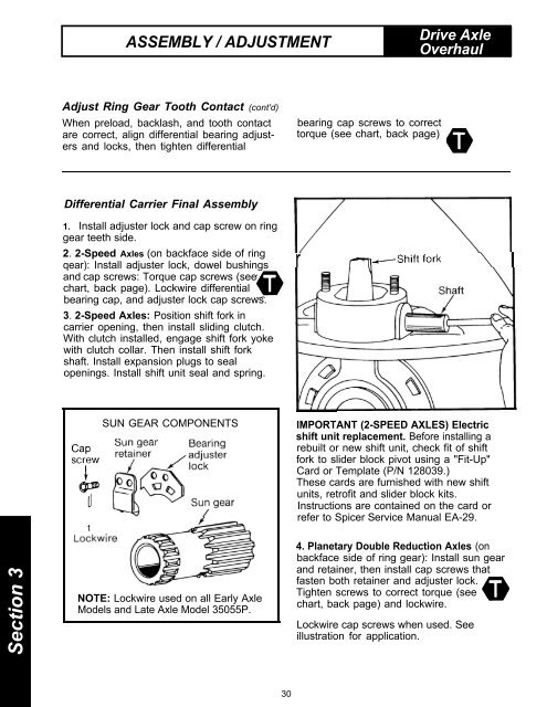 Eaton Axle and Brake Service Manual. 2-Speed and Double ...