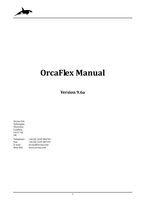 orcaflex pipeline stability example