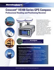 CrescentÂ® VS100 Series GPS Compass - GPSDGPS