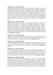 Moniciones y Preces Junio-Julio 2010.pdf - Monasterio de El Paular