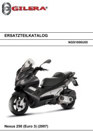 Gilera Nexus 250 Euro 3 (2007) ZAPM35400