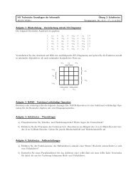 VU Technische Grundlagen der Informatik Ãbung 3 ... - VoWi