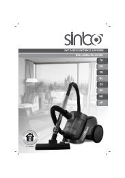Инструкция для Sinbo SVC-3459