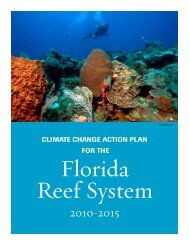 Climate Change Action Plan for the Florida Reef System 2010-2015