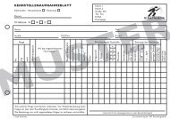 kehrstellenaufnahmeblatt - Landesinnung NÃ Rauchfangkehrer