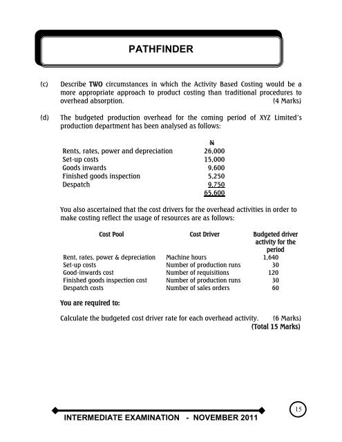 pathfinder - The Institute of Chartered Accountants of Nigeria