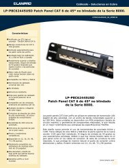 LP-P8C62445USD Patch Panel CAT 6 de 45Âº no blindado ... - LanPro