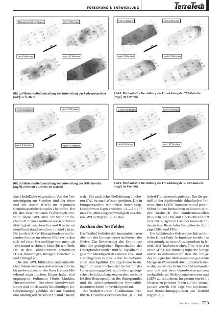 Das Potenzial des biologischen LCKW-Abbaus - Sensatec Berlin