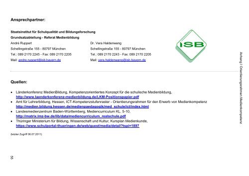 Orientierungsrahmen Medienkompetenz | pdf - mebis - Bayern