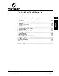 PIC24F Family Reference Manual, Sect. 17 10-Bit A/D Converter