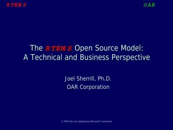 The RTEM S Open Source Model: A Technical ... - Virtual building 8