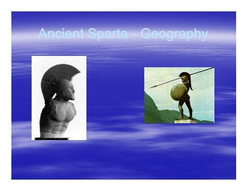 Ancient Sparta – Geography