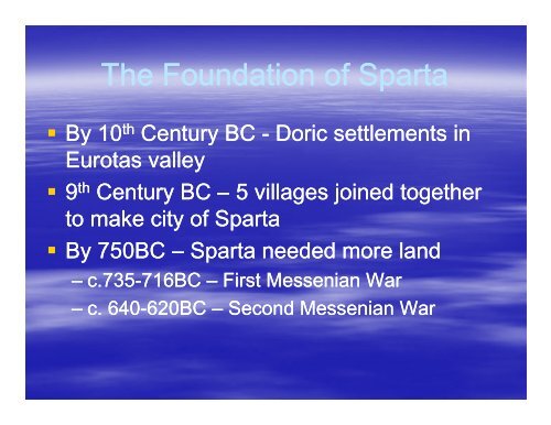 Ancient Sparta – Geography