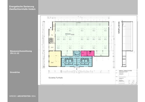 Energetische Sanierung Zweifachturnhalle Uedem