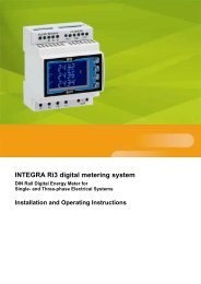 Integra Ri3 installation - Crompton Instruments