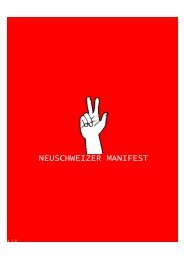 NEUSCHWEIZER MANIFEST