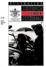 ISSUE 107 : Jul/Aug - 1994 - Australian Defence Force Journal
