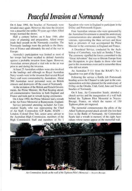 ISSUE 107 : Jul/Aug - 1994 - Australian Defence Force Journal