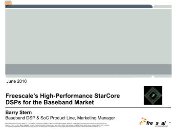 MAPLE-B Baseband Acceleration - Freescale