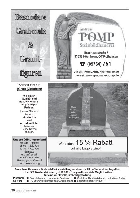 Gemeindeblatt Oktober 2009