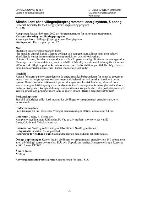 2005/2006 - Teknisk-naturvetenskapliga fakulteten - Uppsala ...