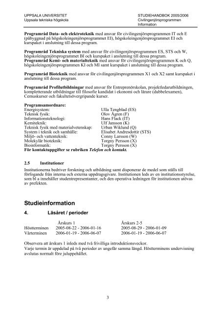 2005/2006 - Teknisk-naturvetenskapliga fakulteten - Uppsala ...