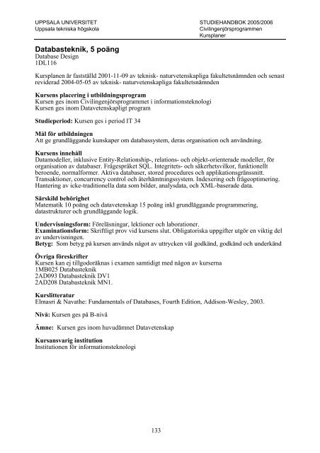 2005/2006 - Teknisk-naturvetenskapliga fakulteten - Uppsala ...