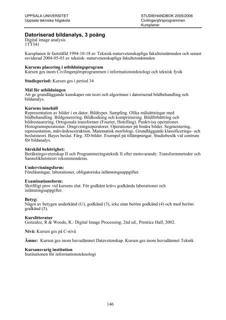 2005/2006 - Teknisk-naturvetenskapliga fakulteten - Uppsala ...