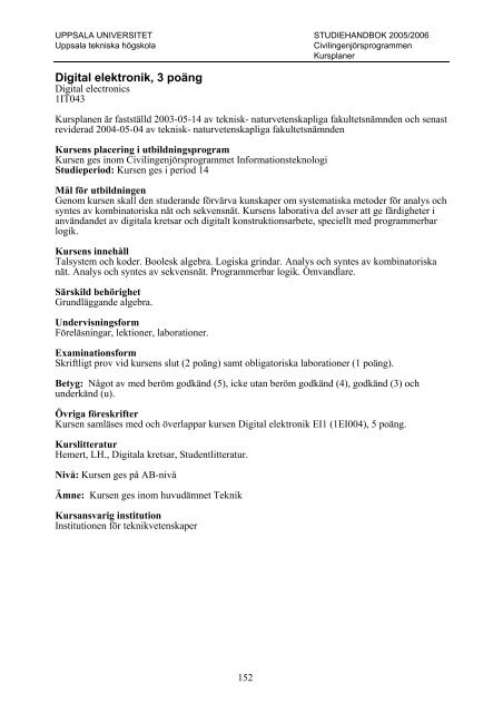 2005/2006 - Teknisk-naturvetenskapliga fakulteten - Uppsala ...