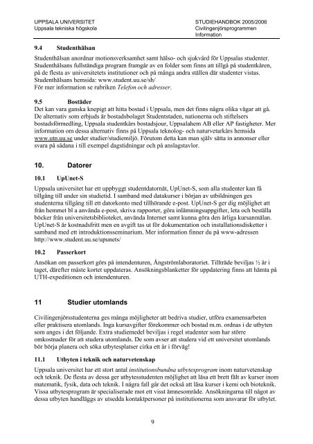 2005/2006 - Teknisk-naturvetenskapliga fakulteten - Uppsala ...