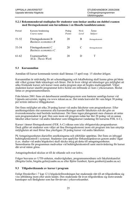 2005/2006 - Teknisk-naturvetenskapliga fakulteten - Uppsala ...