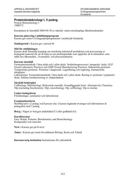 2005/2006 - Teknisk-naturvetenskapliga fakulteten - Uppsala ...