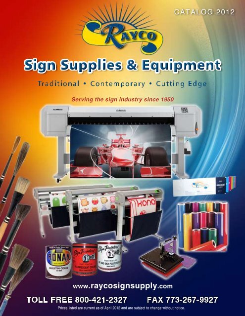 Used Vinyl Cutters - Rayco Sign Supply