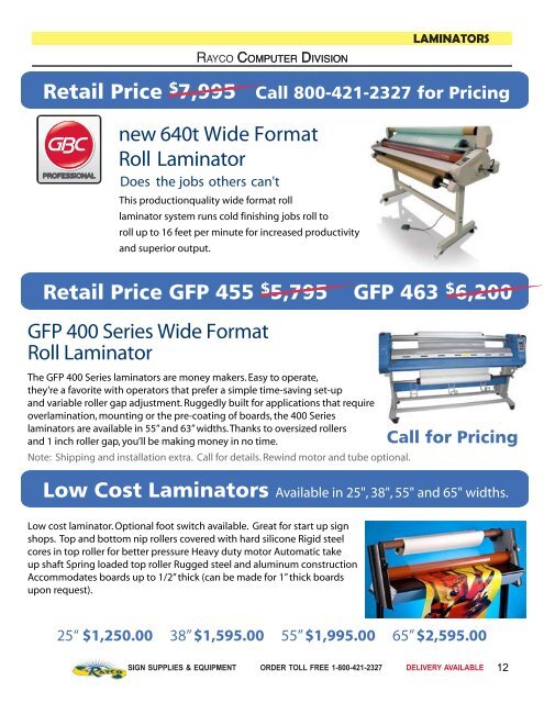 Used Vinyl Cutters - Rayco Sign Supply