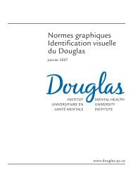 Normes graphiques Identification visuelle du Douglas - Institut ...