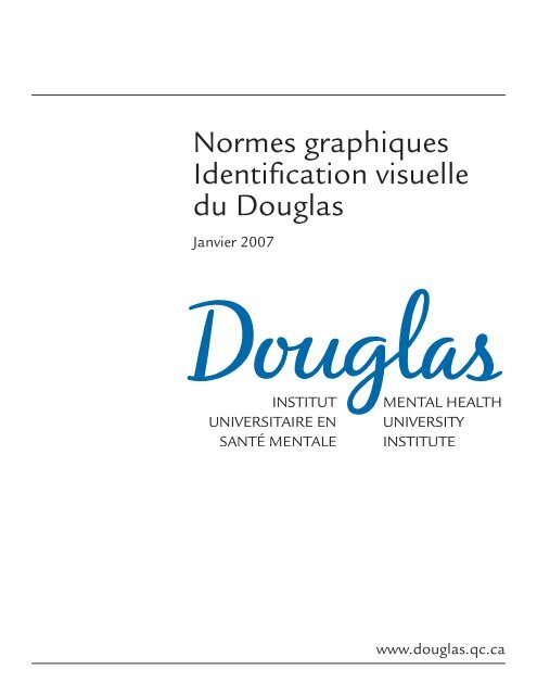 Normes graphiques Identification visuelle du Douglas - Institut ...