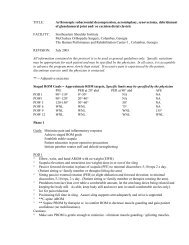 Arthroscopic subacromial decompression, acromioplasy - American ...