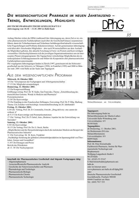 Journal 02-01 - Martin-Luther-Universität Halle-Wittenberg