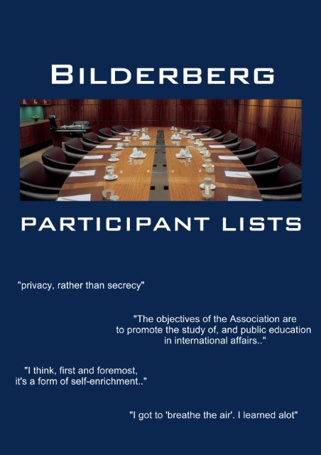 2012 - Chantilly, Virginia, USA, 31st May - 3rd June - Bilderberg ...