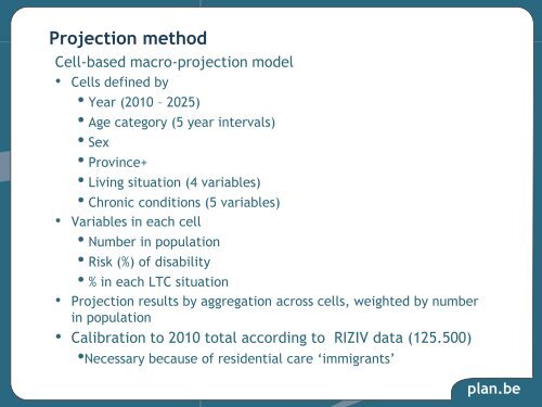 Residential care for older persons in Belgium: what are the future ...