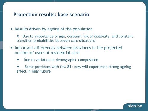 Residential care for older persons in Belgium: what are the future ...